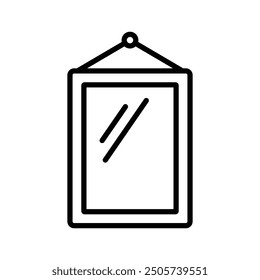 mirror icon vector design template simple and clean