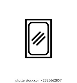 mirror icon vector design templates 