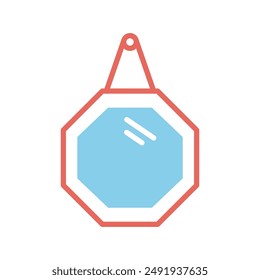 Mirror icon vector design templates simple and modern