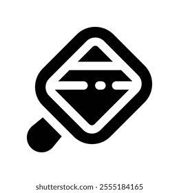 mirror icon. vector glyph icon for your website, mobile, presentation, and logo design.