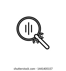 mirror icon vector illusration  - vector
