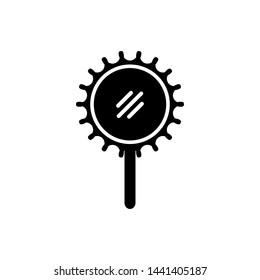 mirror icon vector illusration  - vector