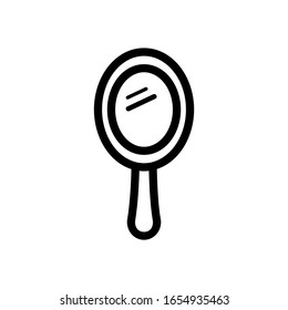 mirror icon. vector illustration. 05