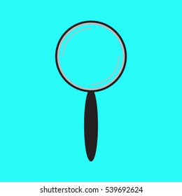 mirror, icon, vector illustration EPS 10