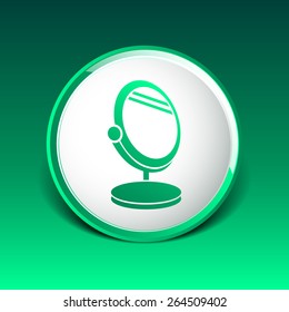 mirror icon vector isolated view sign symbol  2.