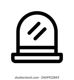 mirror icon. vector line icon for your website, mobile, presentation, and logo design.