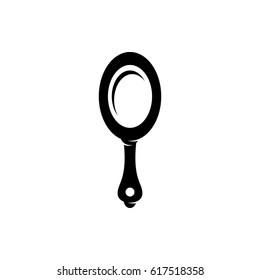 Mirror icon. Vector logo illustration isolated sign symbol