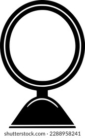 mirror icon vector symbol design illustration