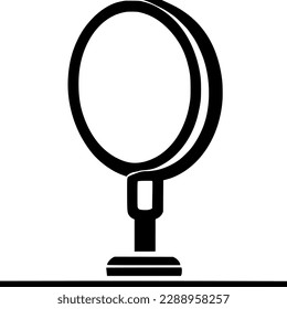 mirror icon vector symbol design illustration