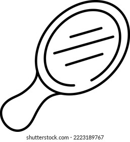 icono de reflejo símbolo vectorial plantilla en fondo blanco..eps