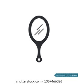 Mirror Icon Vector Template Illustration Design