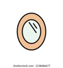 mirror icon for website graphic resource, presentation, symbol