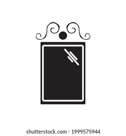 mirror icons symbol vector elements for infographic web