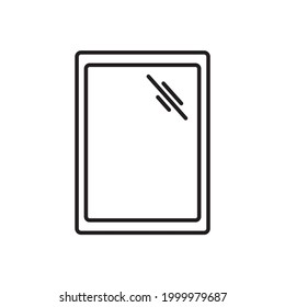 mirror icons symbol vector elements for infographic web