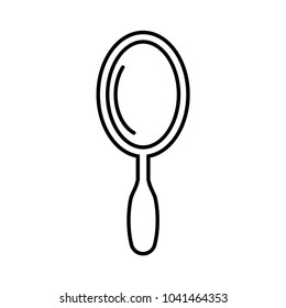 mirror line art style 