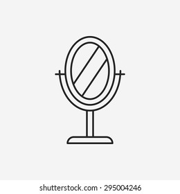 mirror line icon