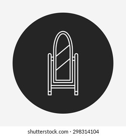 mirror line icon