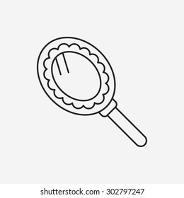 mirror line icon