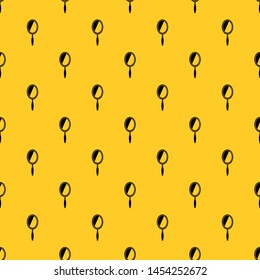 Mirror pattern seamless vector repeat geometric yellow for any design