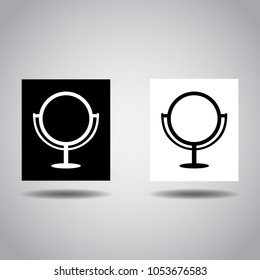 mirror sign icon