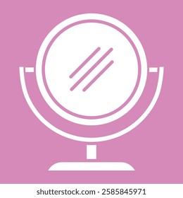 mirror sign symbol vector icon