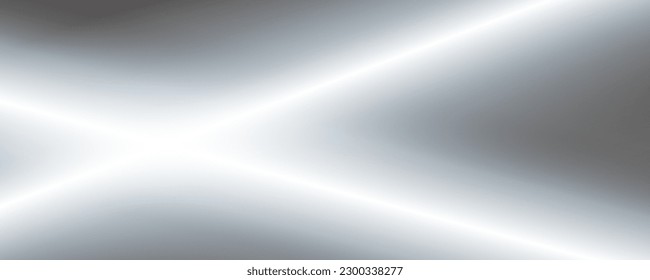 Mirror texture background. Silver metal foil.Aluminium chrome gloss backdrop with reflection. Vector abstract gradient illustration