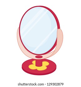 Mirror toy. Vector illustration.