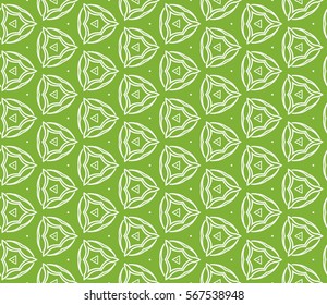 mirror transformation of geometric shapes. Vector illustration. For interior design, printing, textile industry.