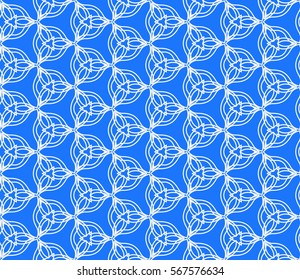 mirror transformation of geometric shapes. Vector illustration. For interior design, printing, textile industry.