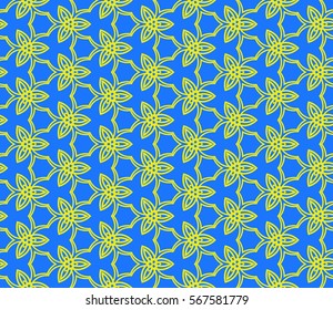 mirror transformation of geometric shapes. Vector illustration. For interior design, printing, textile industry.