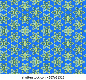 mirror transformation of geometric shapes. Vector illustration. For interior design, printing, textile industry.