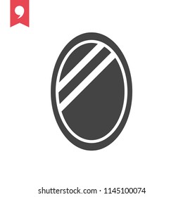 Mirror vector icon
