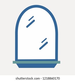 MIRROR VECTOR ICON