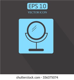 Mirror vector icon.
