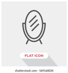 Mirror vector icon