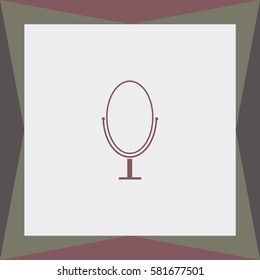 Mirror  Vector Icon.