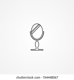 Mirror vector icon