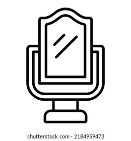 Icono de vector de reflejo. Se puede usar para imprimir, móviles y aplicaciones web.