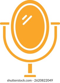 Mirror vector icon. Can be used for printing, mobile and web applications.