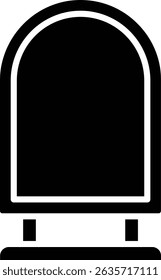 Mirror vector icon. Can be used for printing, mobile and web applications.