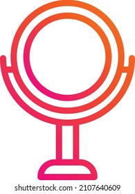 Mirror Vector Icon Design Illustration