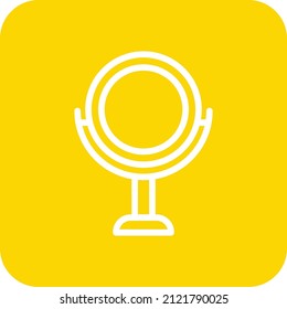 Mirror Vector Icon Design Illustration