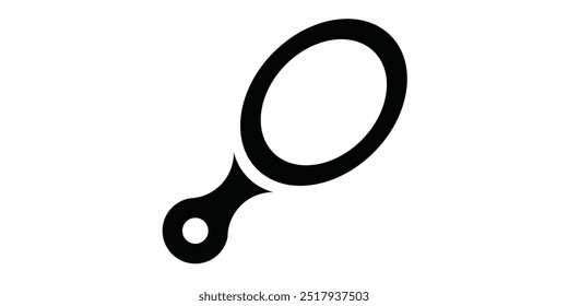 Mirror Vector Icon Design Illustration