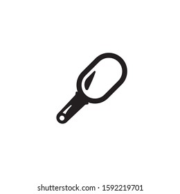 Mirror vector icon. Filled flat sign for mobile concept and web design. Mirror glyph icon. Symbol, logo illustration. Vector graphics
