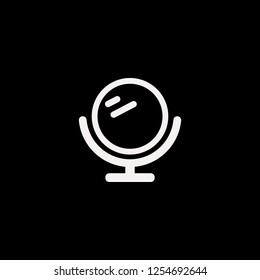 Mirror vector icon. flat Mirror design. Mirror illustration for graphic 
