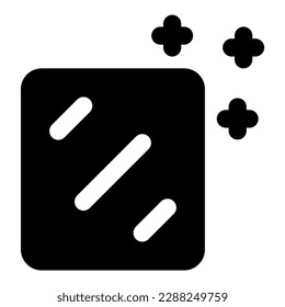 mirror vector icon illustration asset