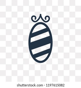 Mirror vector icon isolated on transparent background, Mirror transparency concept can be used web and mobile