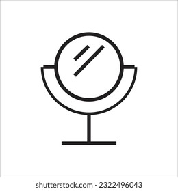 mirror vector icon line new