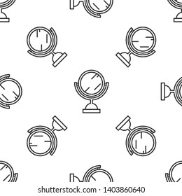 Mirror vector icon. Make up symbol