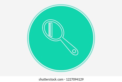 Mirror vector icon sign symbol